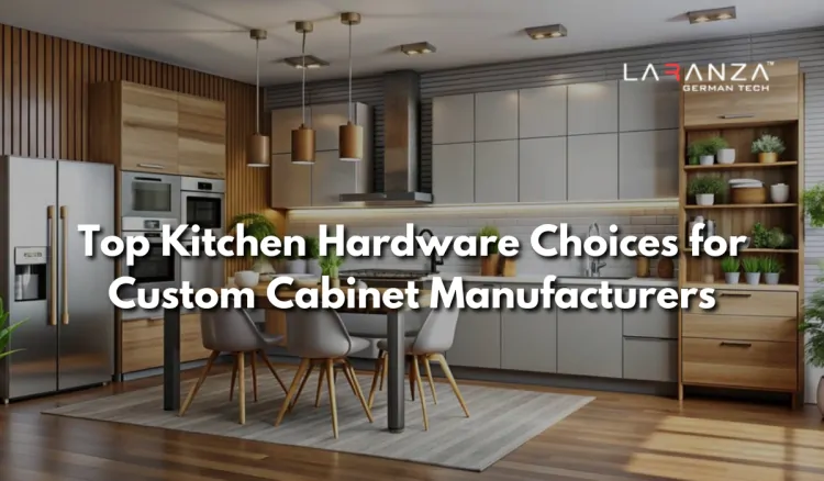 Top Kitchen Hardware Choices for Custom Cabinet Manufacturers