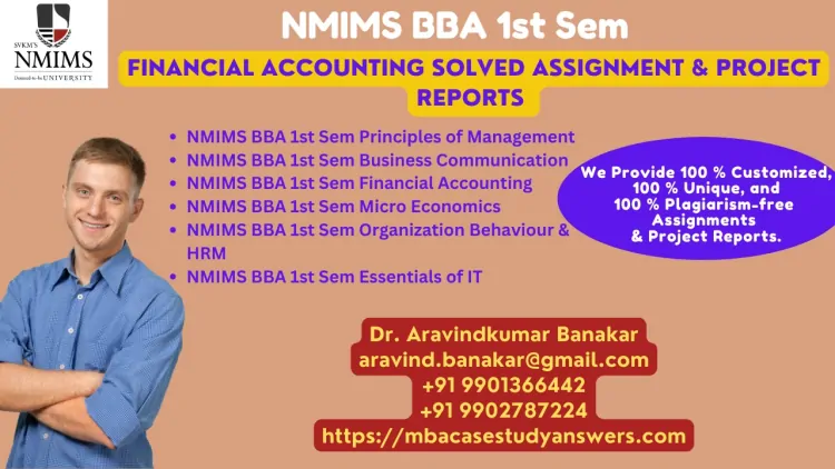 NMIMS Apr 2025 Customized Assignments