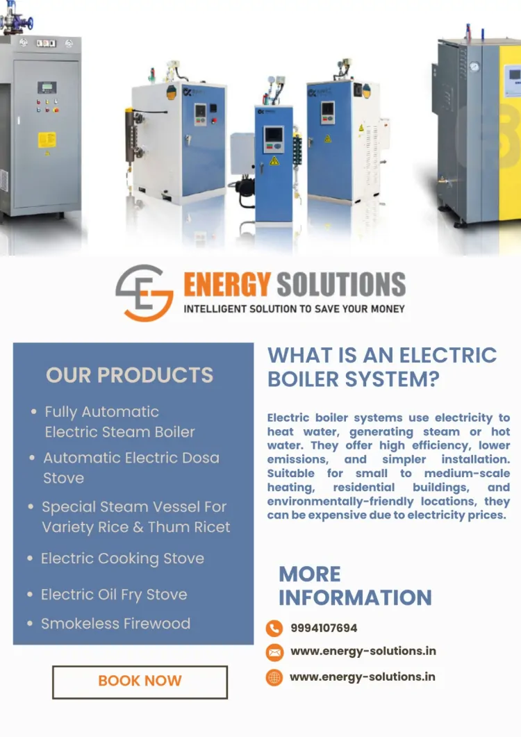 Steam Boiler in Karur | Energy Solutions