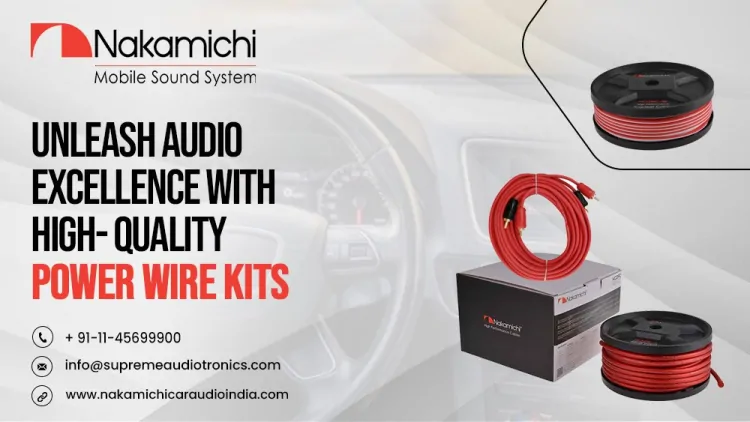 Unleash Audio Excellence with High-Quality Power Wire Kits